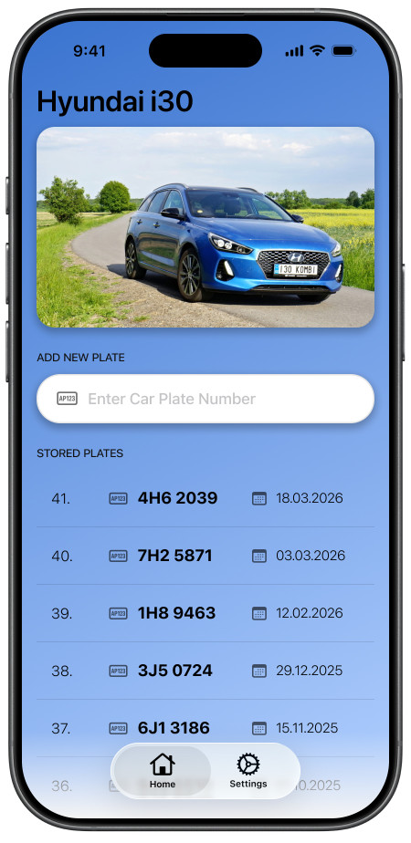 Blue theme — Hyundai i30